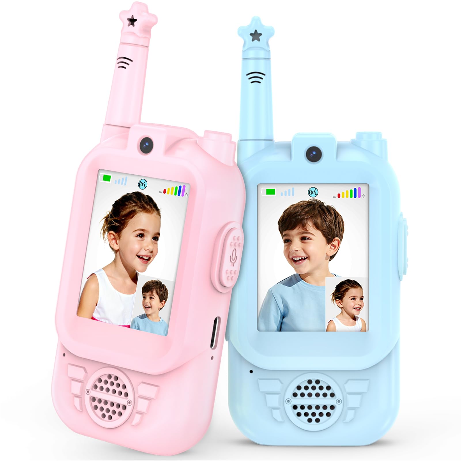 Trust-Talkies-walkies pour enfants 3 packs de radios bidirectionnelles