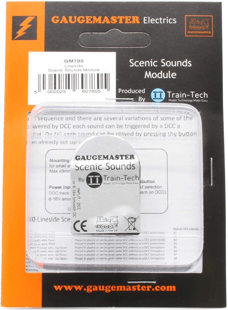 Gaugemaster GM780 Lineside Scenic Sounds Module