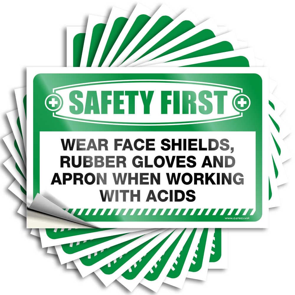 Safety First Do Not Lift More Than You are Able Vintage Teenage Room Decor - Stickers Soft Area Removable Vinyl Decal(8X12CM)