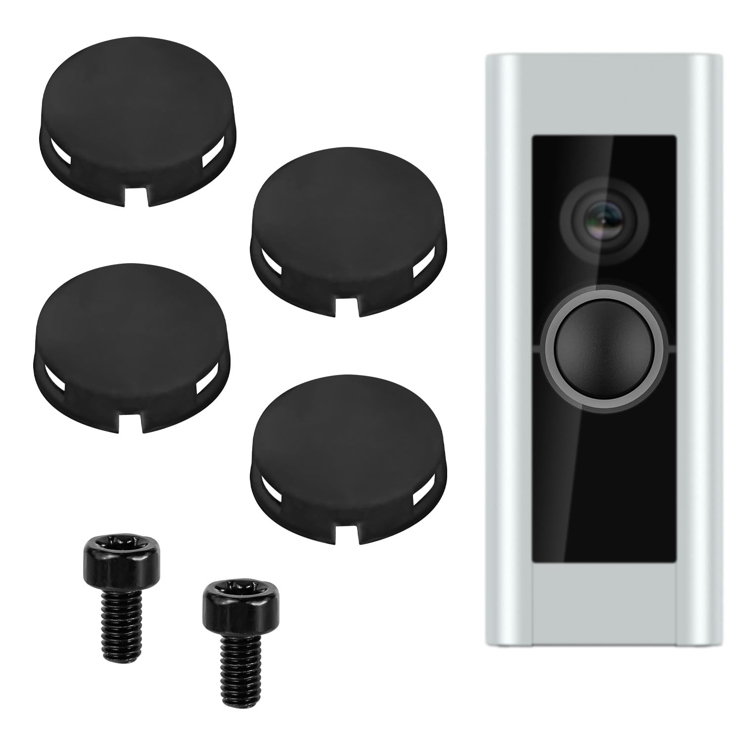 Ring Doorbell Pro 2 Set Button Kits & 4pcs Silicone Covers