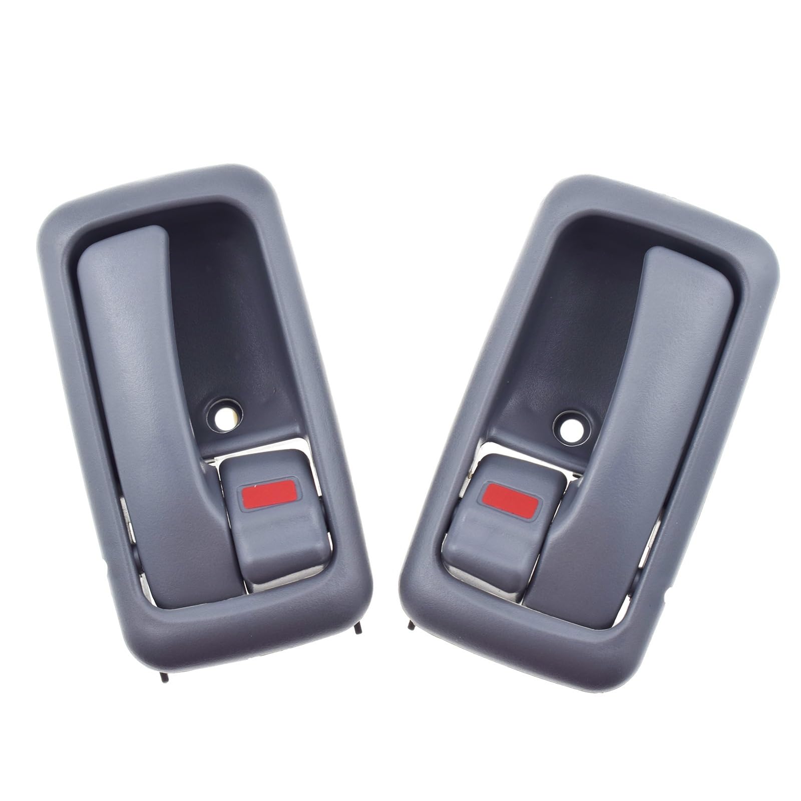 Btnuahq Lh And Rh 2Piece Car Door Handle Interior Grey Interior Door Handle Left Right For Toyota Hiace 1990 1991 1992 1993 1994 1995 1996 1997 1998 1999 2001 2002 2003 2004 Car Inside Door Handle(Lh And Rh 2Piece)