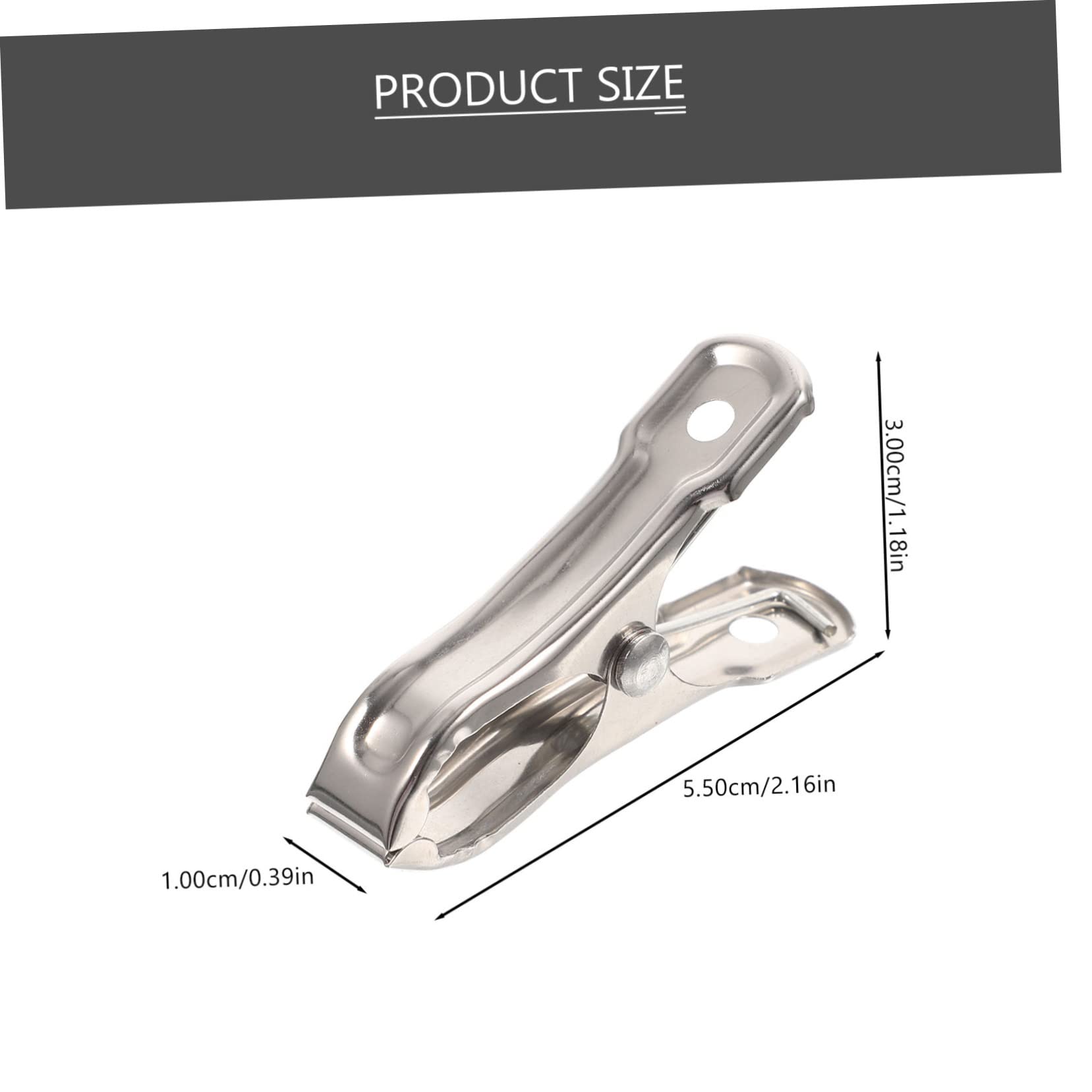 Abaodam 40pcs Stainless Steel Greenhouse Clips Durable Multi Purpose Garden Clamps with Strong Grip for Awnings Netting and Banner Frames for Greenhouse and Vegetable Garden Use