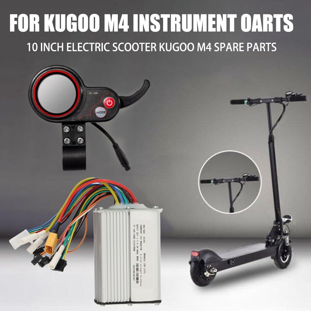 Elektroroller Controller 48V 20A Für KUGOO M4 – Bürstenlos, Mit Rillengehäuse, Einfacher Einbau