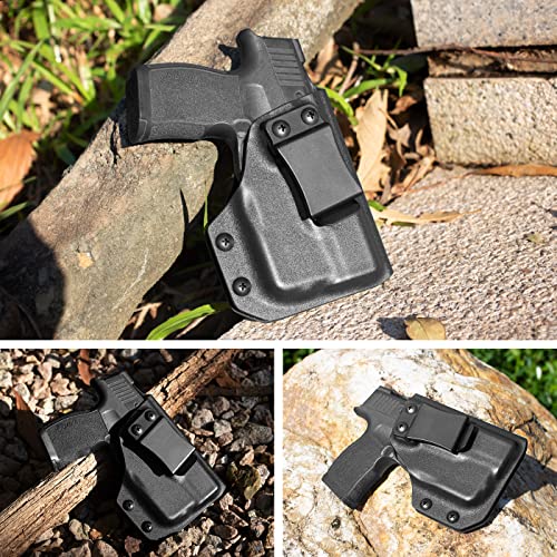 Image of IWB Kydex Holster for Sig Sauer P365 / P365X / SAS with with TLR-6 / TLR-6 HL Attached - Optics Ready Available - Inside Waistband Concealed Carry Holster, Adj. Cant & Retention, Not Fit P365X-MACRO