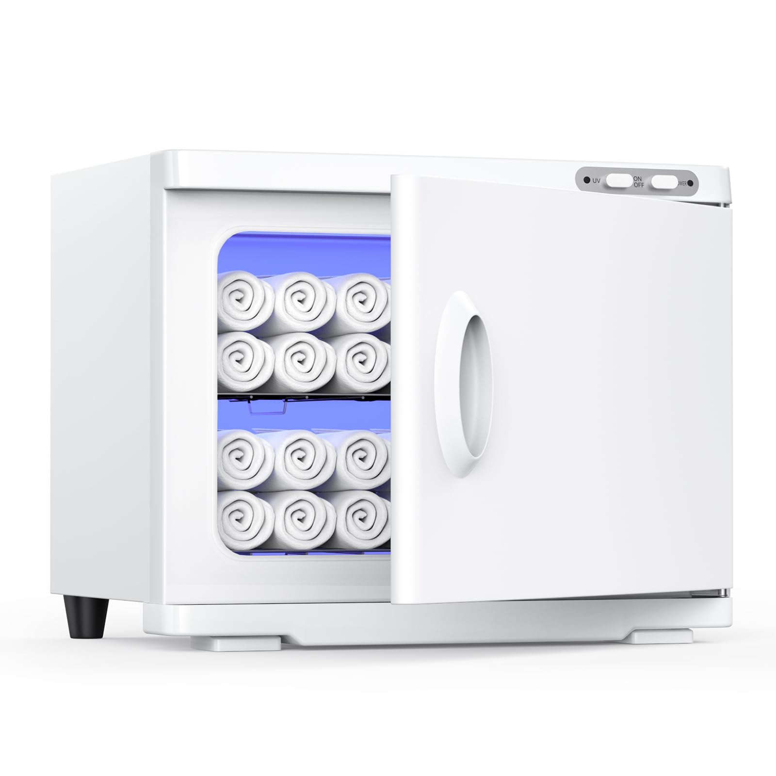 Hot Towel Warmer for Spa, 23L Thermostatic Towel Heater, 2-in-1 Professional Mini Towel Warmer, Beauty Salon and Spa Towel Warmers for Facial.(White)