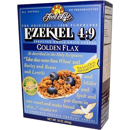 Food For Life Cereal Ezekiel 4:9 Golden Flax, 16 OZ