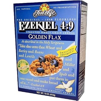Food For Life Cereal Ezekiel 49 Golden Flax, 16 OZ