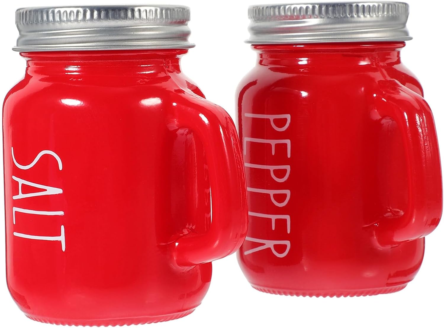 ABOOFAN 2pcs Glass Spice Jars with Aluminum Sealing Lid Airtight Salt Container for Seasonings Efficient Storage and Organization Convenient Shaker for Kitchen Use
