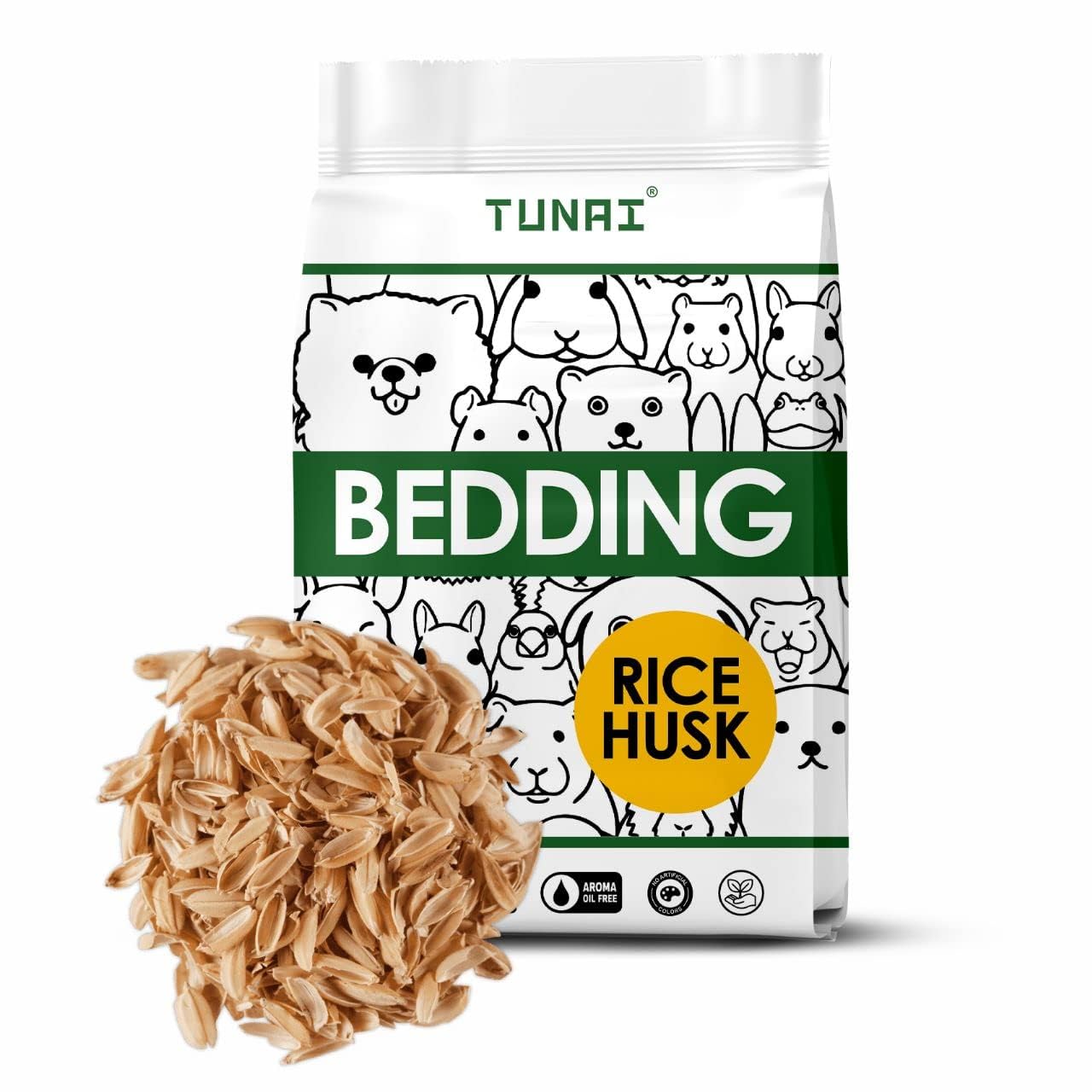 Tunai Natural Rice Husk Bedding for Rabbit, Guinea Pig, Gerbil, Hamster, Chinchilla, Rat, White Mice, Lab Rat, White Rat, Mouse, Birds, Snake, Turtle, and Other Reptiles, 250g (B0C3B2S7DM) Amazon Price History, Amazon Price Tracker