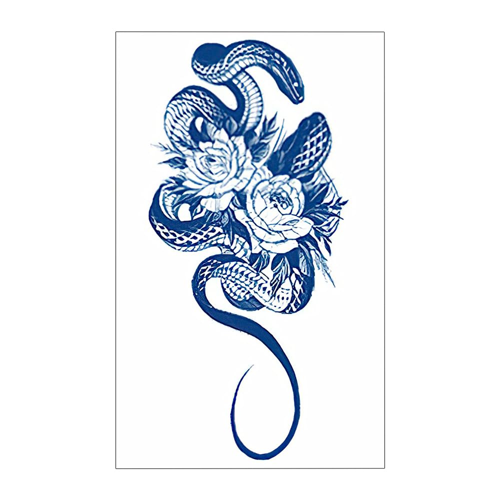 Amazon.co.jp: Merucy タトゥーシール 2枚セット 3タイプ ジャグア