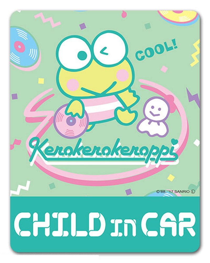 ケロッピのマグネット Amazon | けろけろけろっぴ 車マグネットステッカー【CHILD IN CAR