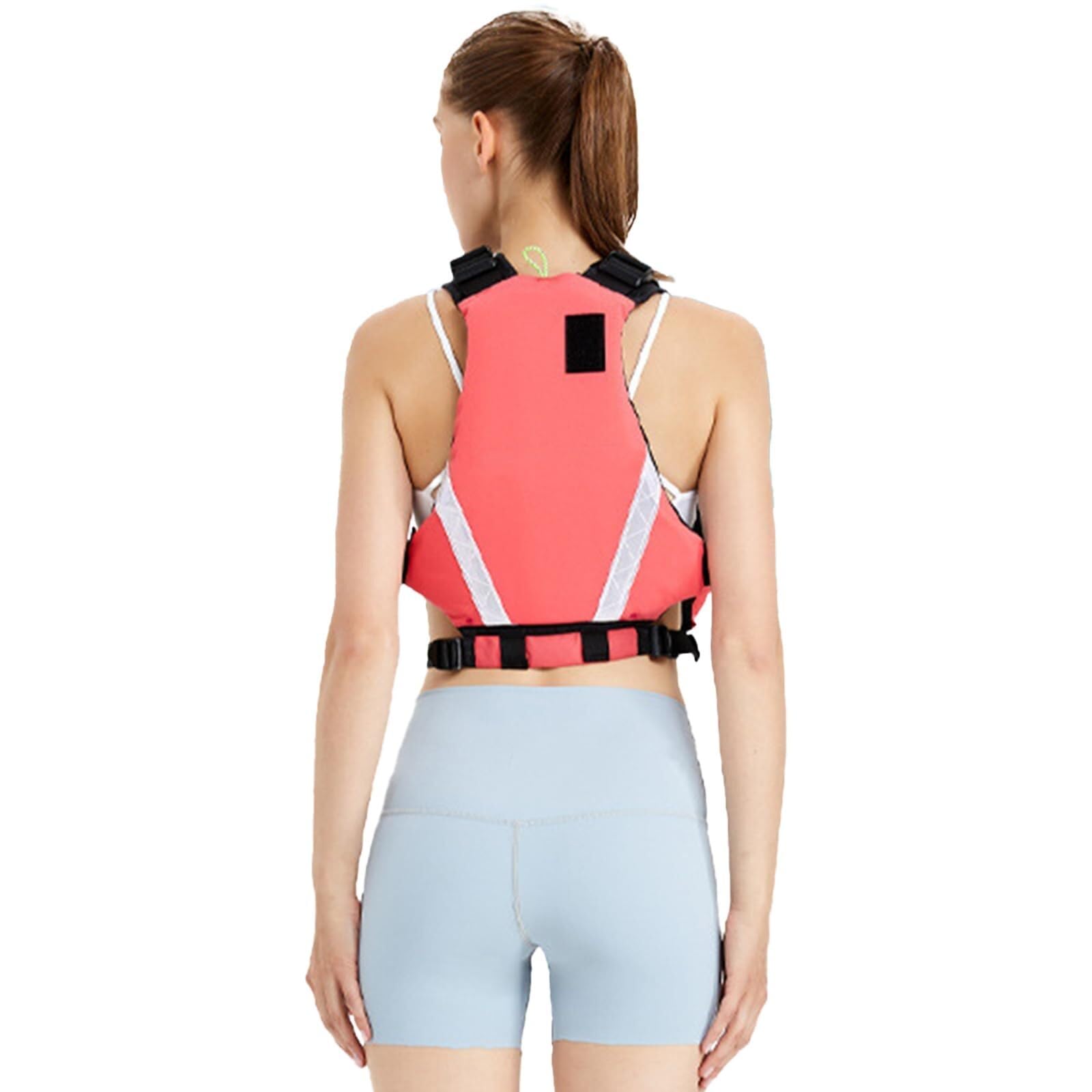 Chaleco flotante unisex ajustable alta fuerza flotante luz nylon correas reflectantes para paddle surf Natación deportes acuáticos
