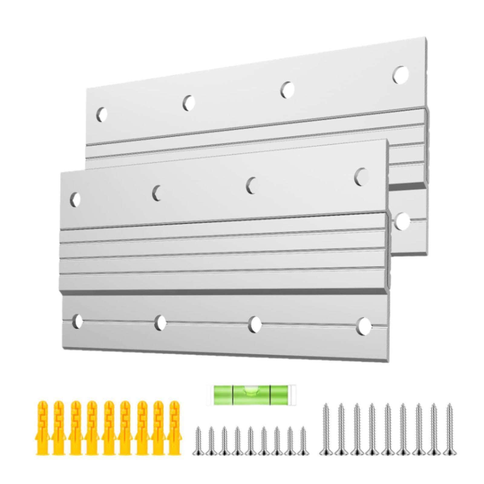Anclaje de fijación francés de 6 pulgadas y ganchos entrelazados para paneles de pared