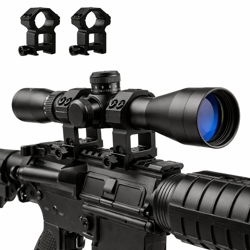 Amazon.com : Gotical 2-7x32 Long Eye Relief Scope with Mounts