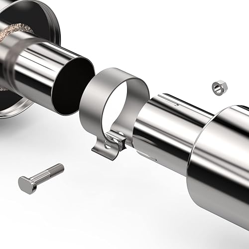 Miniatura 7 de Spec-D Tuning Sistema de escape Catback S/S con punta quemada compatible con Honda Civic 1.5L Turbo 2016-2021