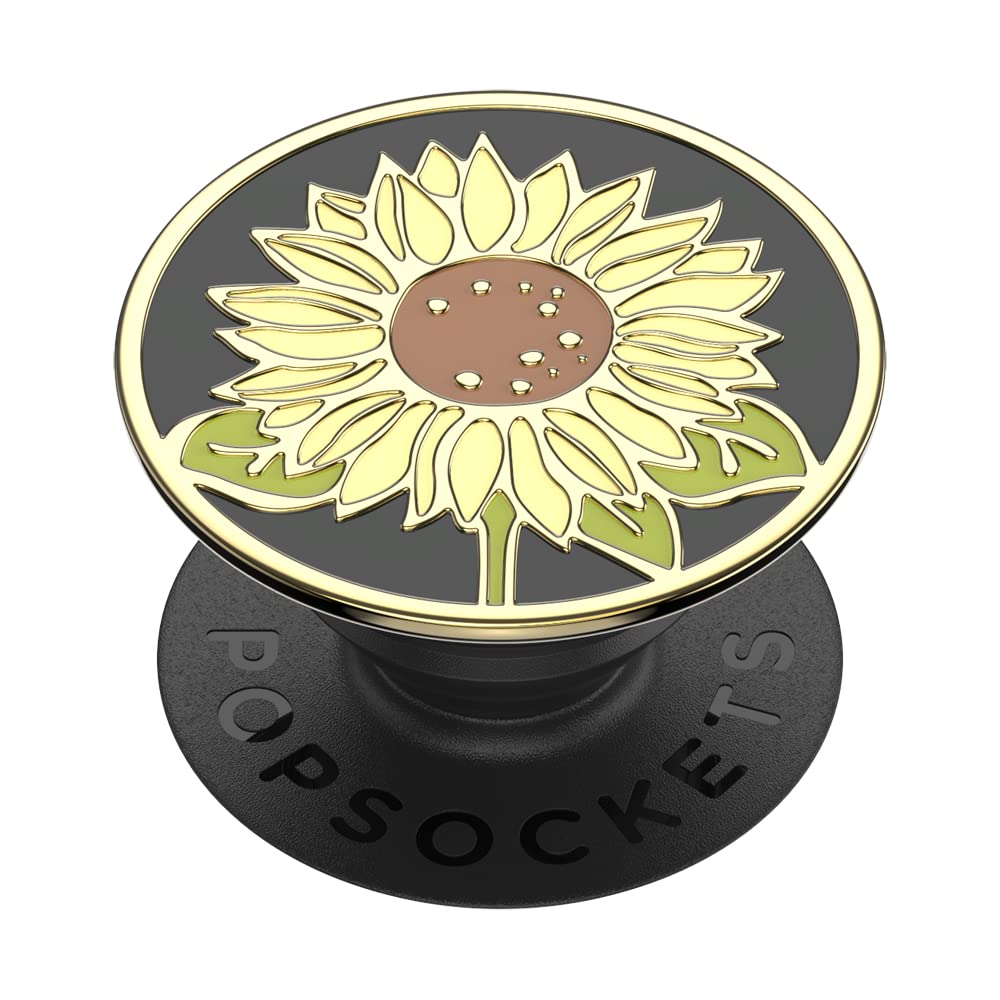 ​​​​PopSockets Phone Grip with Expanding Kickstand, Enamel Nature PopGrip - Here Comes Sun