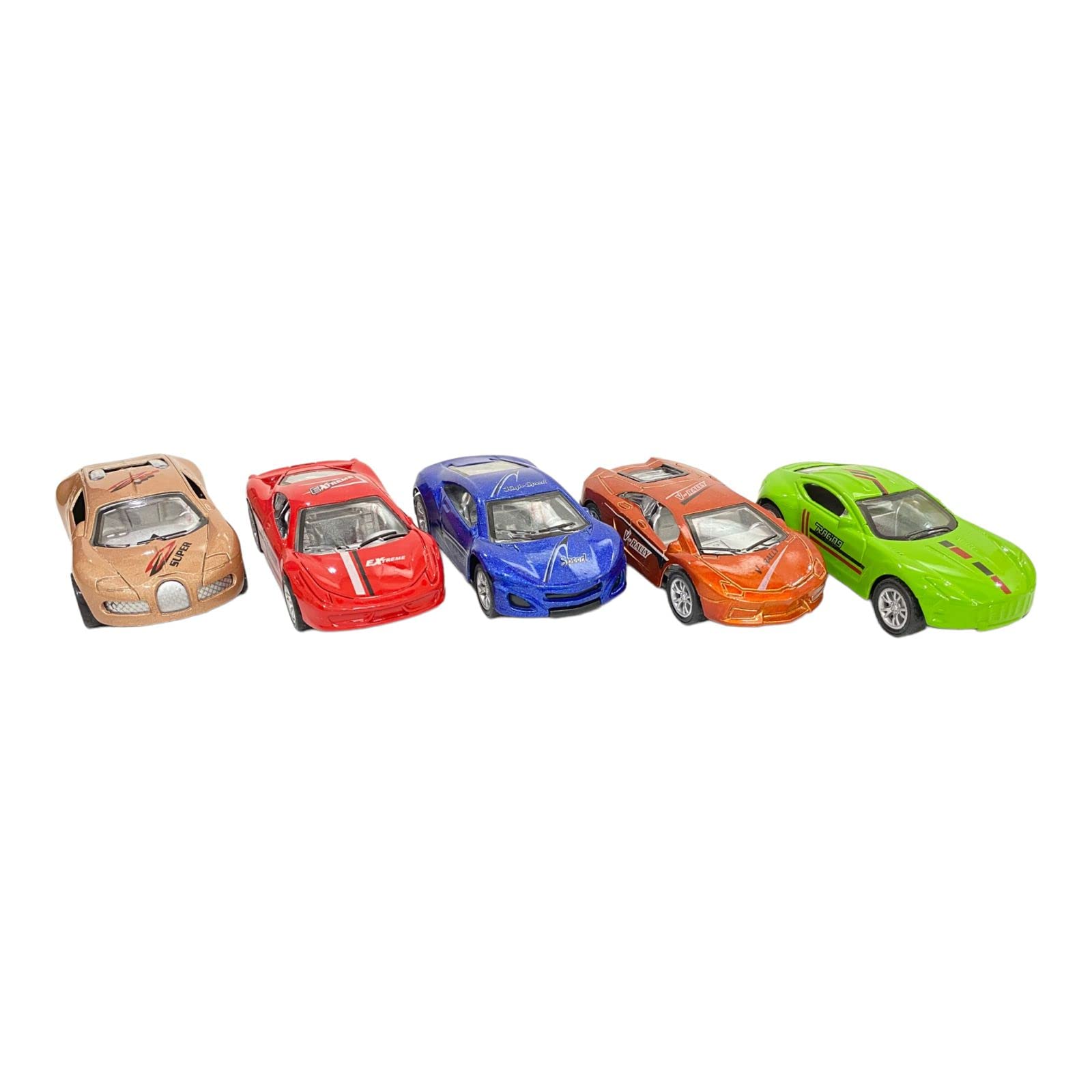 G.FIDEL Vehicles Set of 5 die cast Model Multi Colour Scale 1:64 1