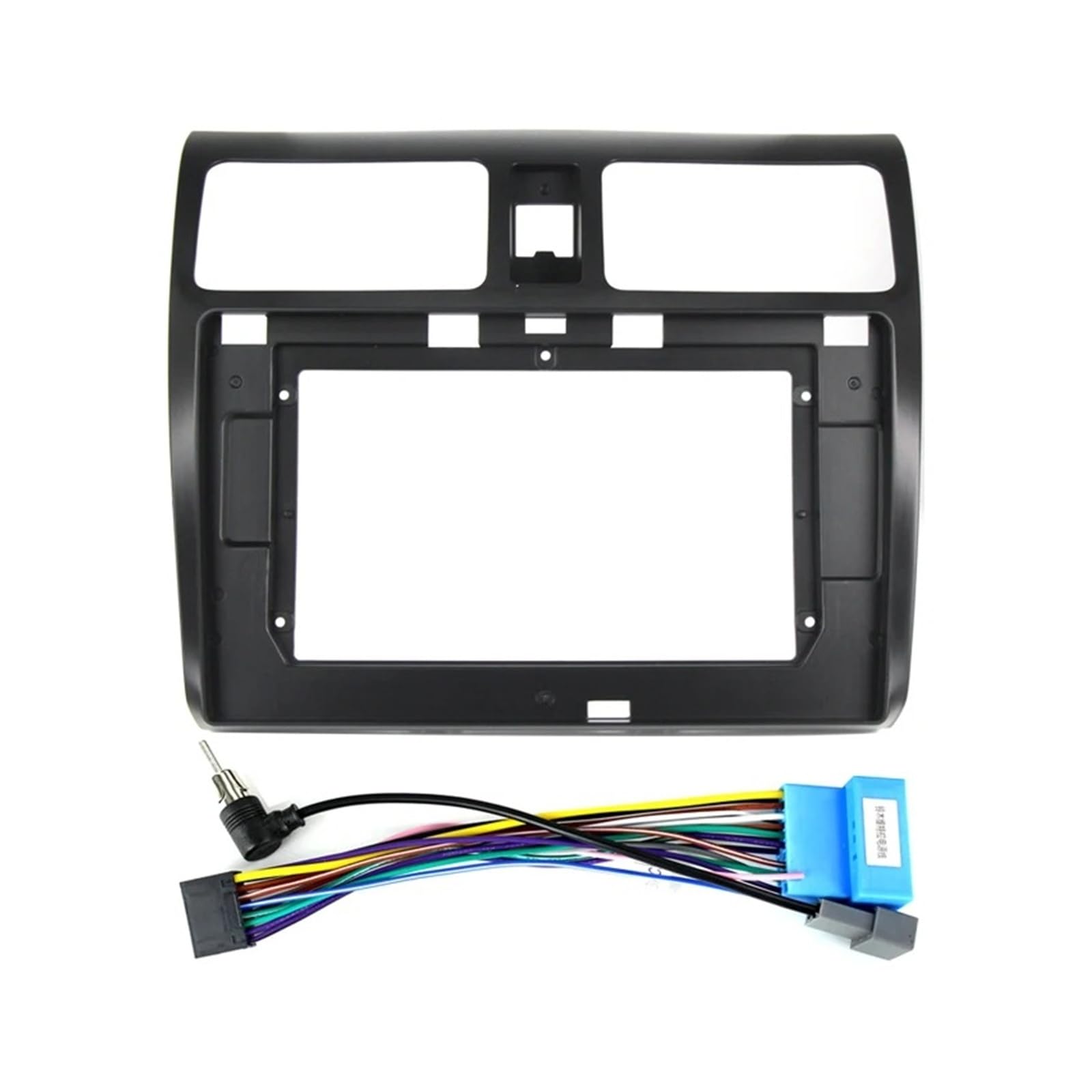 Mascherina Autoradio Cornice Stereo 10 Pollici Auto Radio Fascia Audio Installare Dash Telaio Kit Montaggio Cavo Pannello per Suzuki per Swift per Dzire 2003-2008 2009 2010