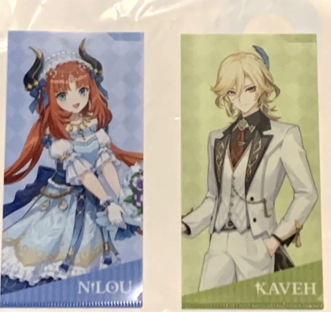 原神 gigo クリアファイルまとめ Amazon.co.jp: 原神 GIGO クリアファイル 2枚セット カーヴェ