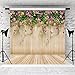 WOLADA Spring Flower Wall Backdrop Mothers Day Background Floral Backdrops 10x10FT 8909