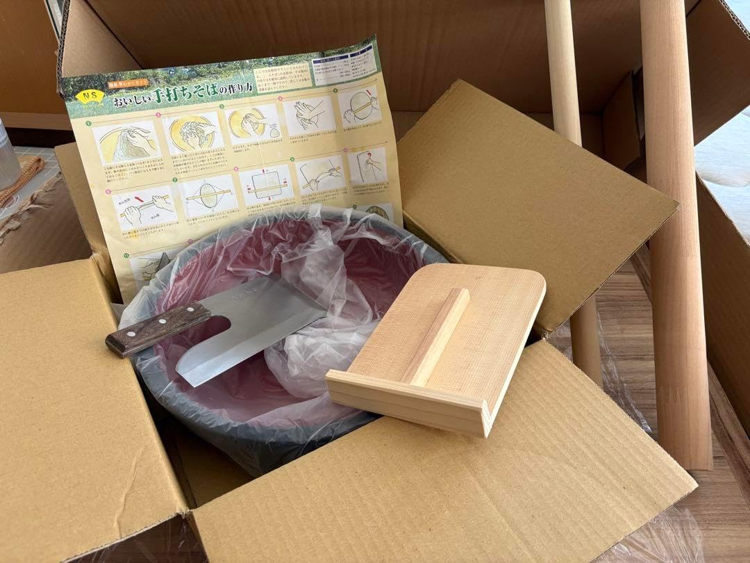 蕎麦打ちセット5点 楽天市場】そば打ち五点セット L 36cmこね鉢