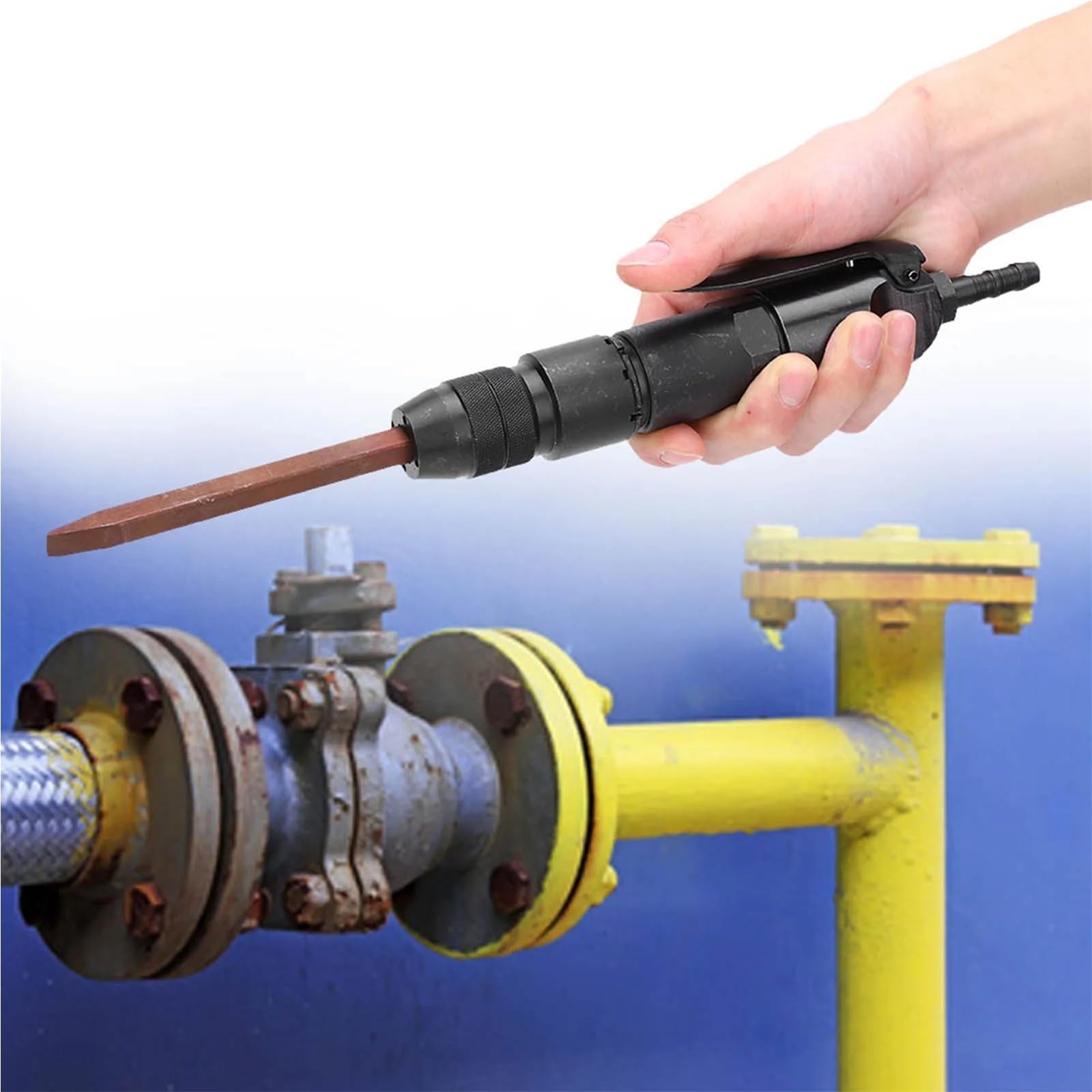Drucklufthammer Druckluftpistole Professioneller pneumatischer Hand-Rostentferner Schaufeln Werkzeuge CZ1 PT1/4in