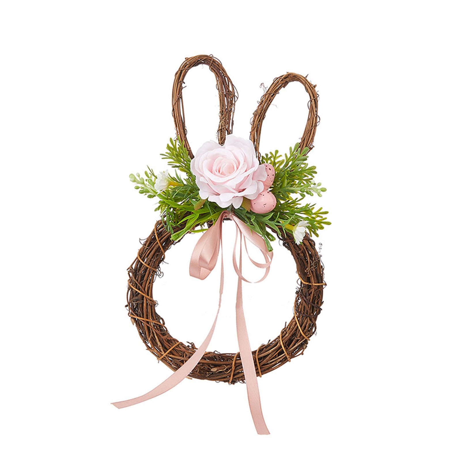 Yhplxyuus Artificial Wreath Wall Wreath Hanging Ornament Spring for Party Table Centerpieces Inside and Outside Decoration Colorful Hanging
