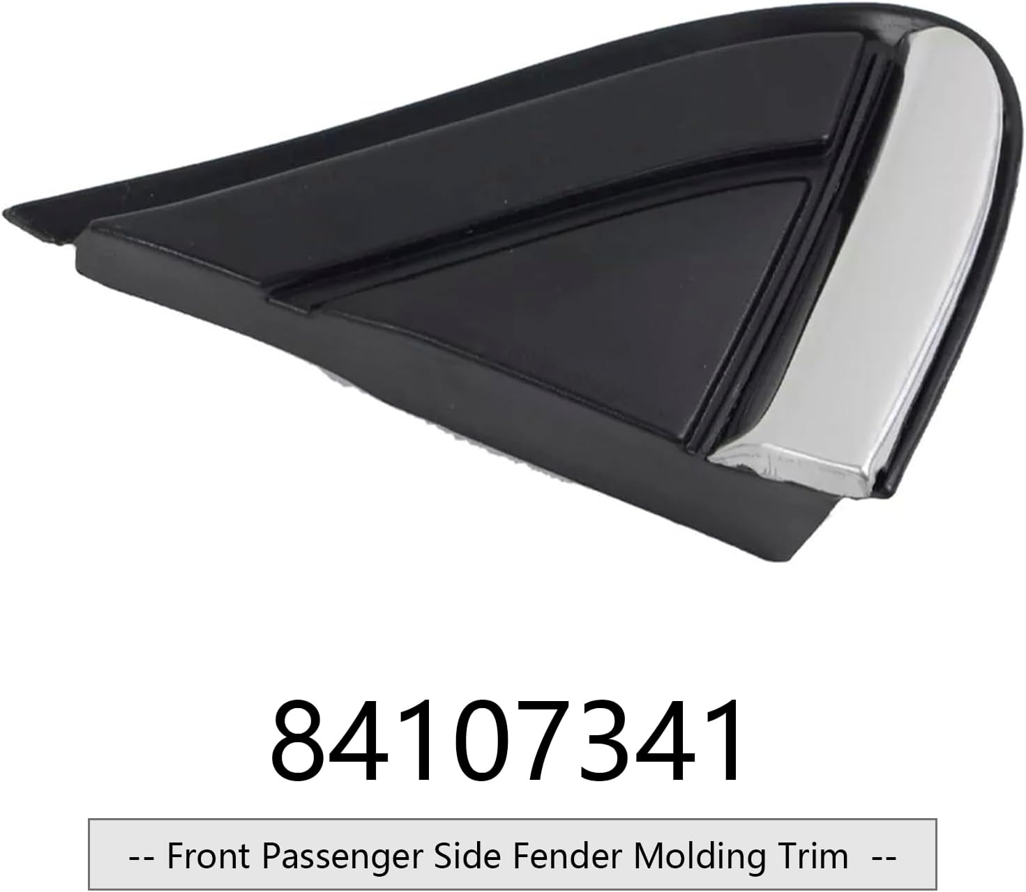 Front Passenger Side Fender Molding Trim 84107341 for Chevy Equinox 2018-2023