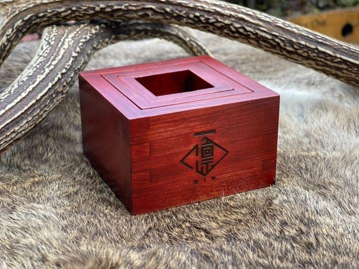 【超レア・新品】純国産天然漆＆純国産檜使用　Outdoor Japan 赤三連枡 超レア・新品】純国産天然漆＆純国産檜使用 Outdoor Japan 赤三