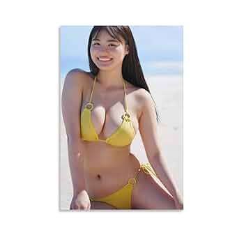 B品特売SALE　新品 豊島心桜 ポスター 2枚 3セット Amazon.co.jp: 豊島心桜 水着 ポスター プリント キャンバス