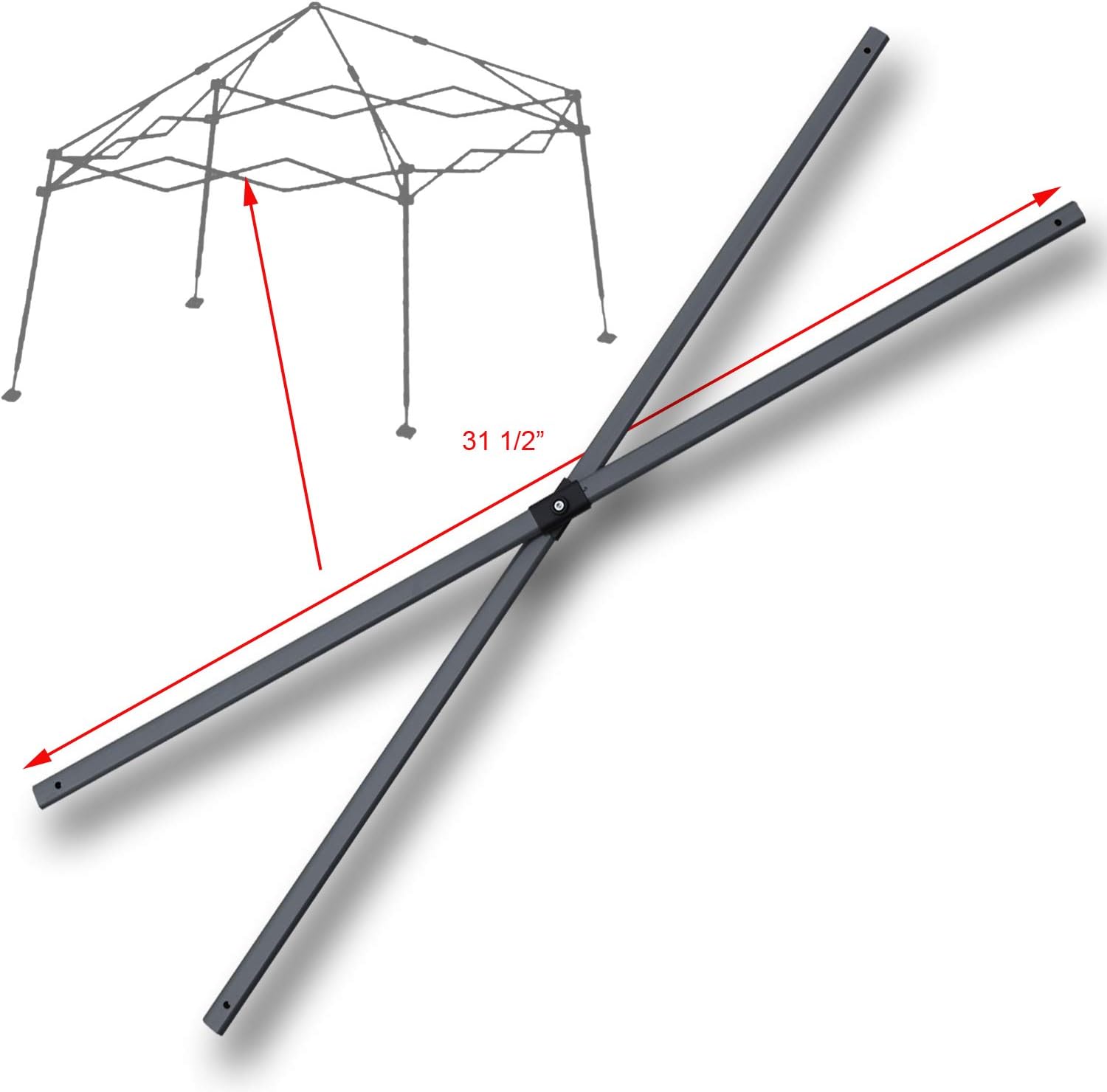 for Quik Shade Expedition EX64 10 x 10 Slant Leg Canopy Middle Truss Bars