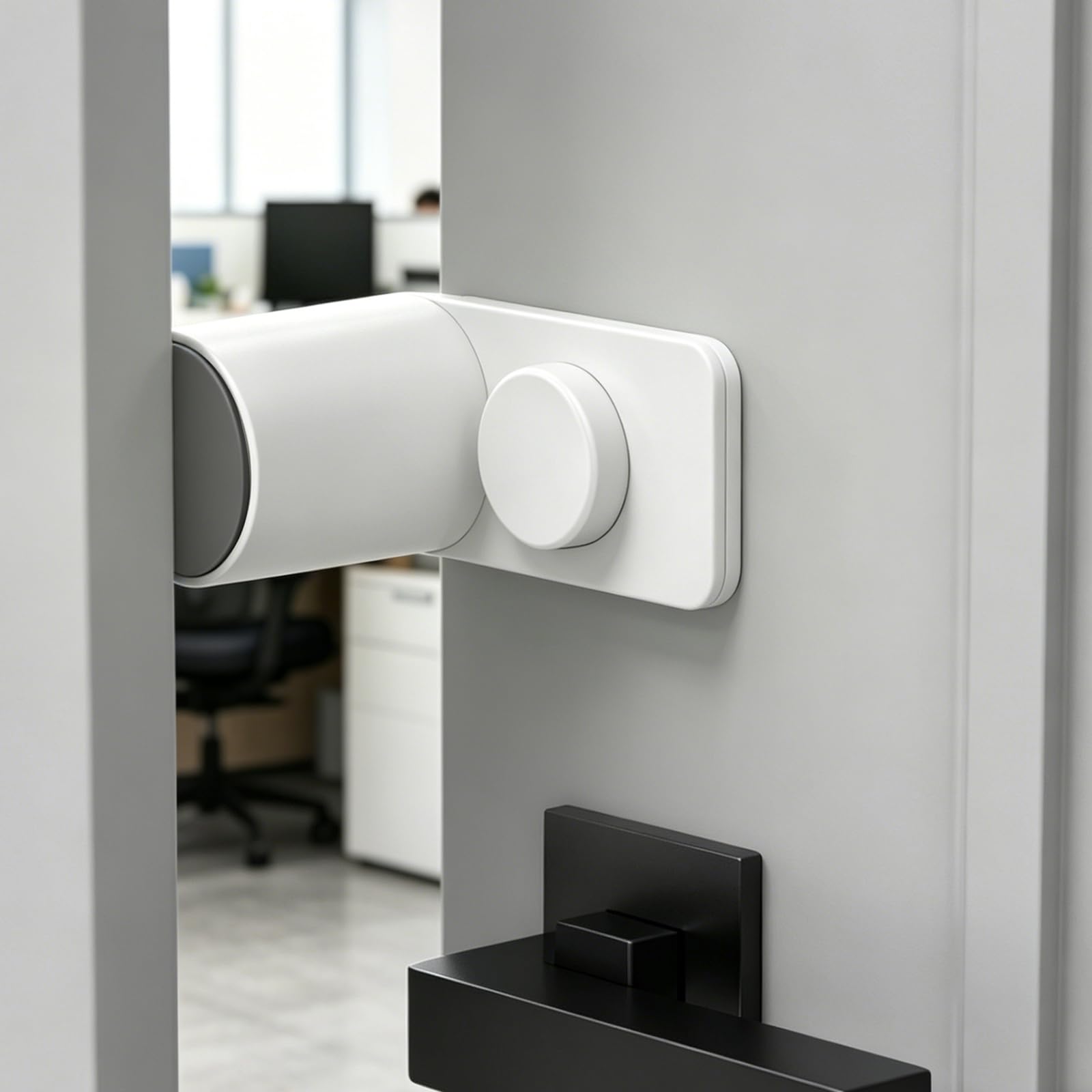 Protection de porte anti-pincement à tête ronde pour la tranquillité des parents