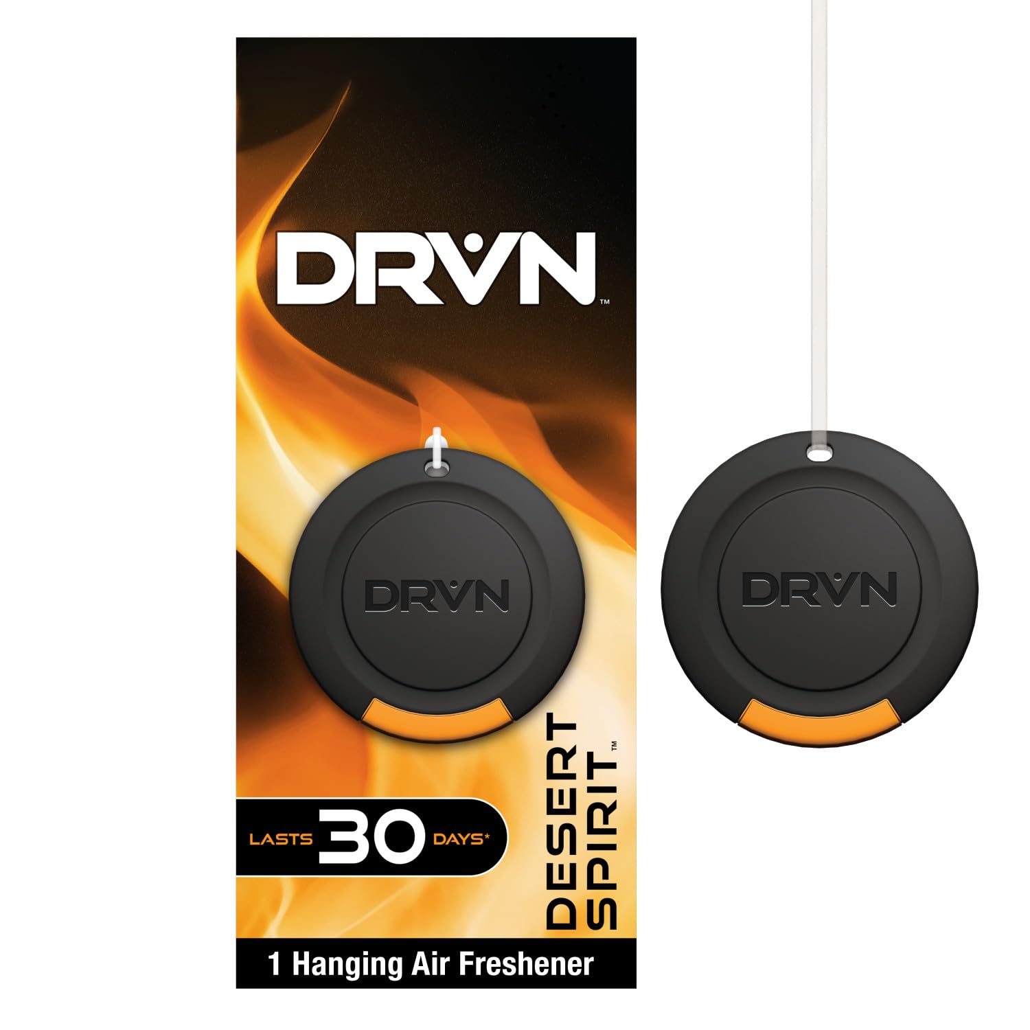 DRVN Car Vent Clip Air Fresheners, Pack of 6, Dark Sky Scent, Fresh Citrus & Sandalwood Fragrance, Long-Lasting 30-Day Odour Elimination, Secure Adjustable Clip for Cars, SUVs, Trucks & Vans — view 8