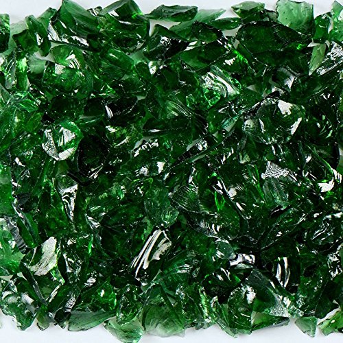 Dark Green Terrazzo Glass - American Specialty Glass – Flooring, Countertop, Concrete, Terrazzo Glass - 50 LB, Size 1