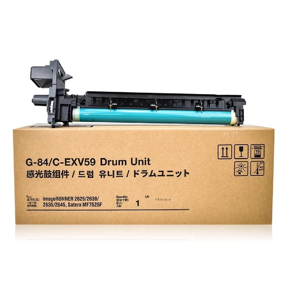 NPG-84 Drum Unit Compatible for Image-Runner IR2625, IR2630, IR2635, IR2645 Printers - Black Ink Toner
