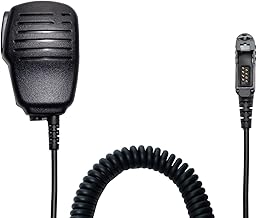 Sarcia Remote Speaker Shoulder Mic Microphone for Motorola Radio XPR3500e XPR3000 XPR3300 XPR3300e XPR3500 Two Way Radio Walkie Talkie