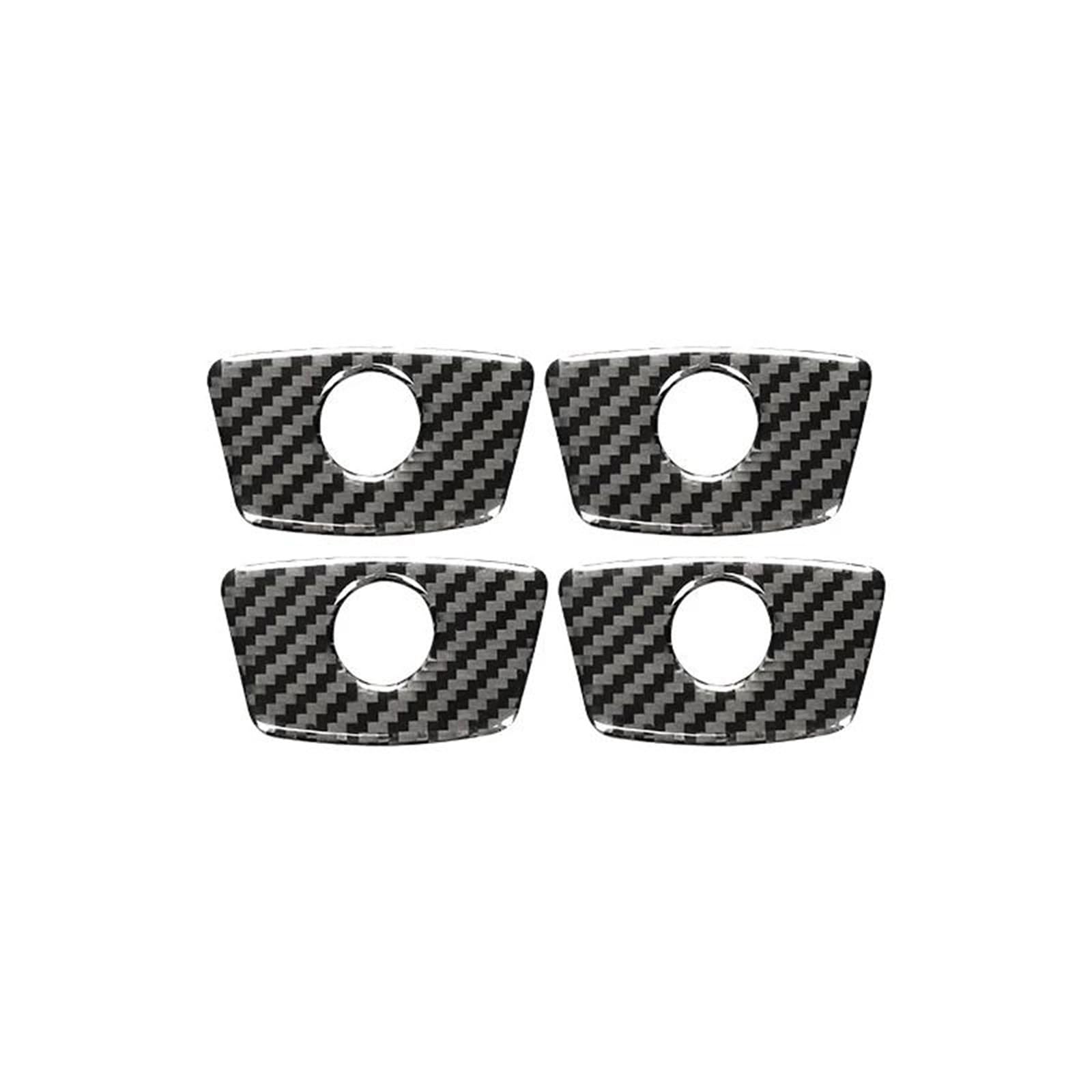 for Ford for Explorer 2013 2014 2015 2016 2017 2018 2019 Car Door Locks Decoration Cover Trim Sticker Decal Frame KISSGPIPOL(Black)