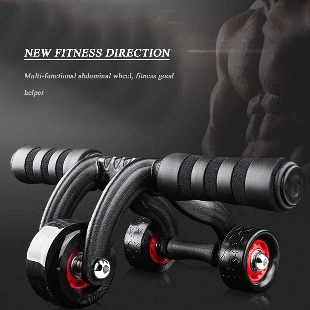 Four-Wheeled Belly Machine-Abdominal Muscle Wheel-Belly Wheel Four Wheel Four-Wheeled Belly Wheel for Abdominal Muscle Gym Equipment Abdominal