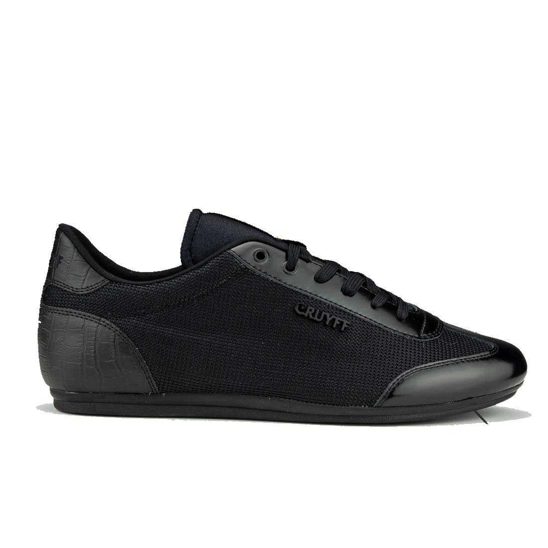 Cruyff Recopa Emblema Zwart Netmesh Sneakers Heren Black