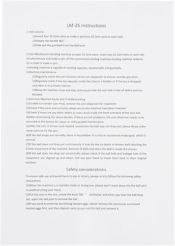 Miniatura 6 de Máquina expendedora de dulces, máquina expendedora comercial, máquina expendedora de huevos torcidos grandes en tiendas minoristas, parques de