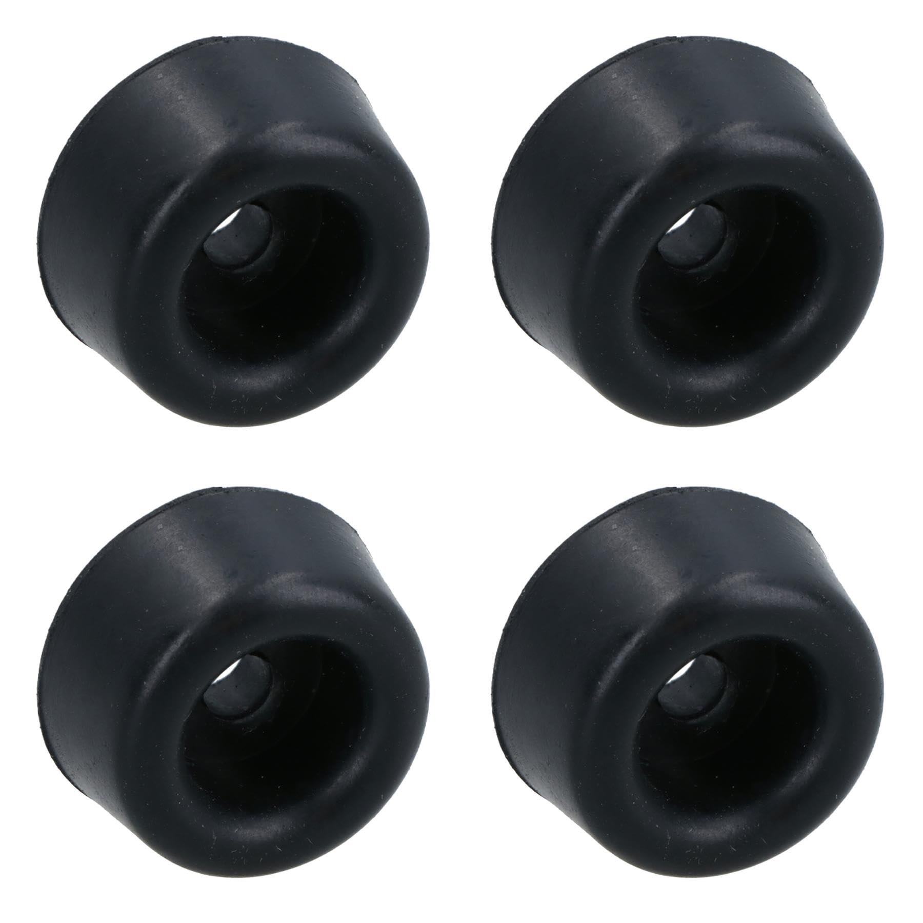 AB Tools 12mm Rubber Round Buffer Bumper Pad Stop For Truck Trailers Horsebox 4Pc from B&Q