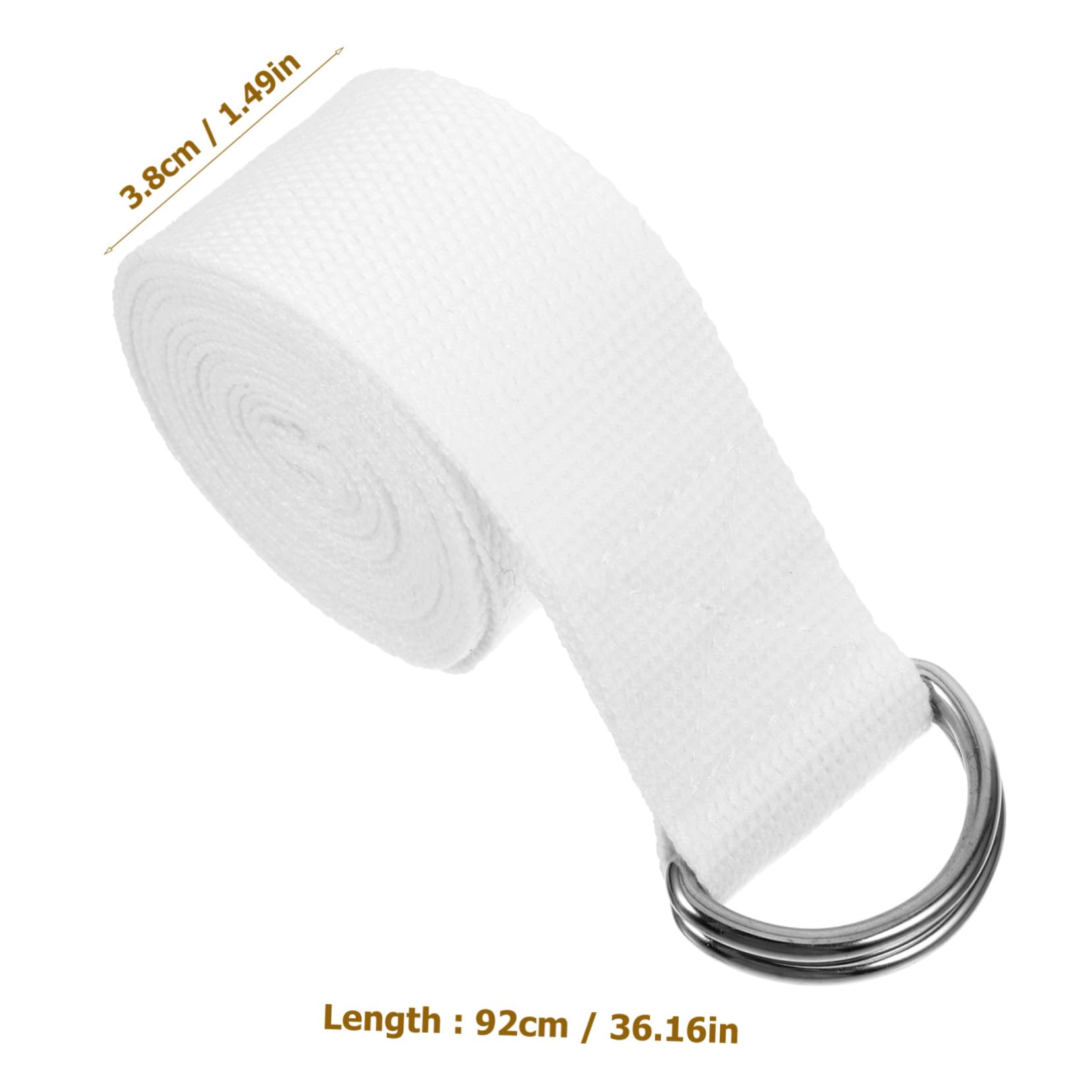 Mikikit Extendable Yoga Strap Multi Function Workout Band for Stretching Improves Flexibility and Strength for Home and Gym Use Lightweight and Portable Design