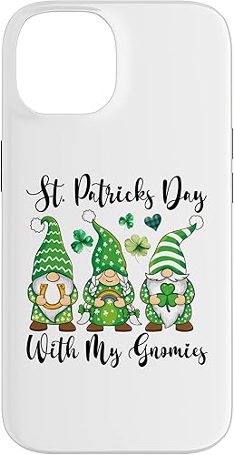 Miniatura 4 de Funda para iPhone 11 Pro de San Patricio con diseño de trébol de tres gnomos de San Patricio