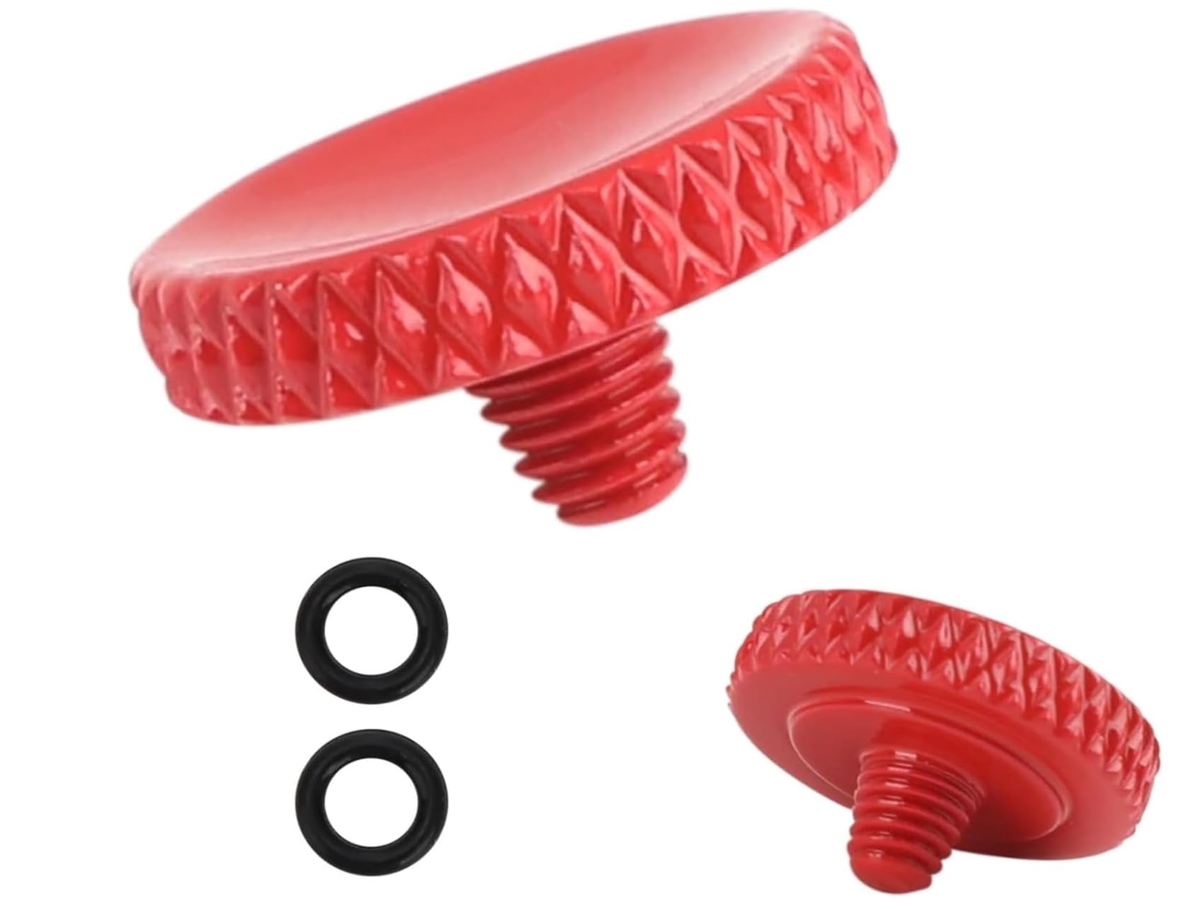 Karessories 2 Pack | Camera Shutter Button | Soft Shutter Button with Concave Surface |