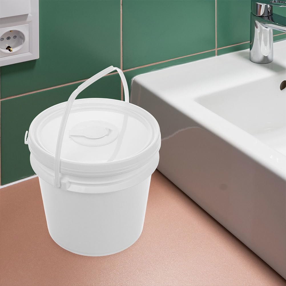 OUNONA Lot de 2 Seaux à Lingettes en Plastique avec Couvercle, Distributeur de Lingettes pour Bébé, Organisateur de Serviettes en Papier pour Voiture Et Salle de