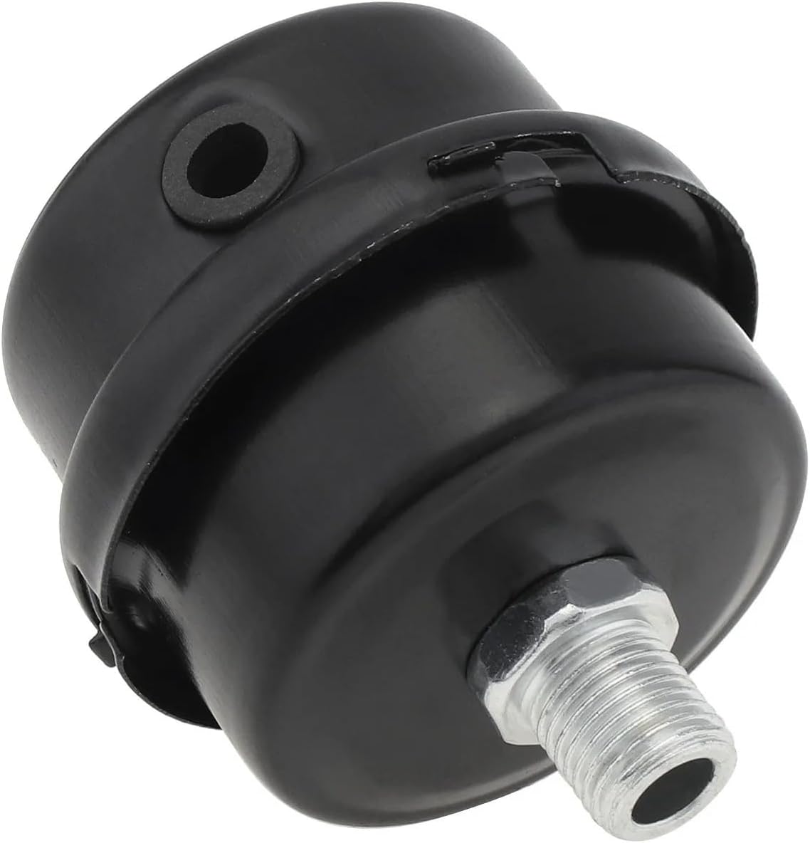 AVIMYA 1/4inch 3/8Inch 1/2Inch Thread Air Compressor Silencer Air Compressor Intake Filter Sound Muffler Accessories for Exhaust Ports (Color : 3-8 Inch)