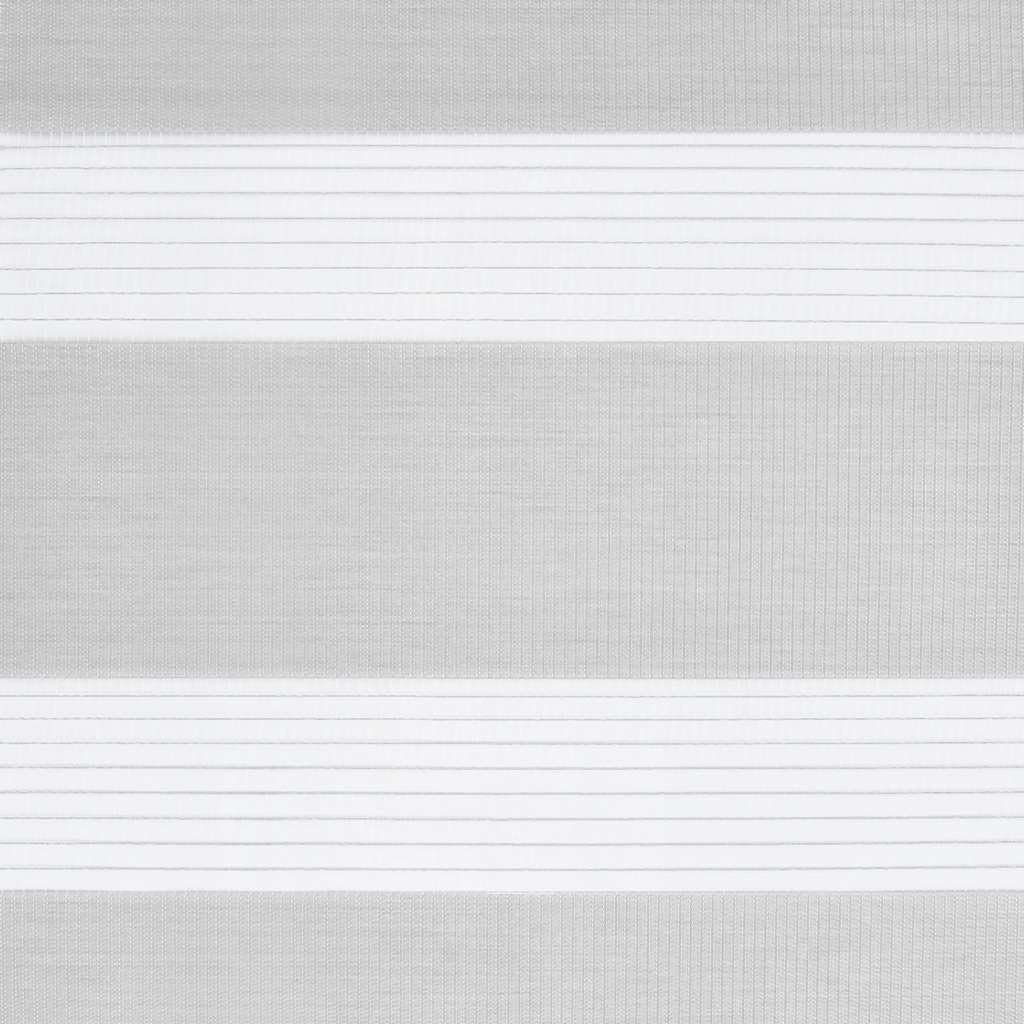 Store zébré Gris Clair en Toile Polyester 90,9 cm Largeur, occultant tamisant avec Montage sans perçage ou à vis, Protection Solaire pour fenêtre, Chambre, Bureau et Baie vitrée