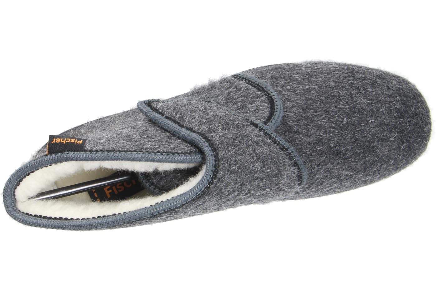 Fischer Chaussons à tige haute doublure chaude gris