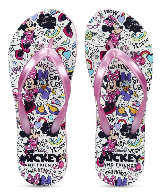 Image of PARAGON DK3743L Women's Pink Slipper Flipflops | Trendy Cushioned Slippers, Stylish and Durable | Perfect for Everyday Casual Wear