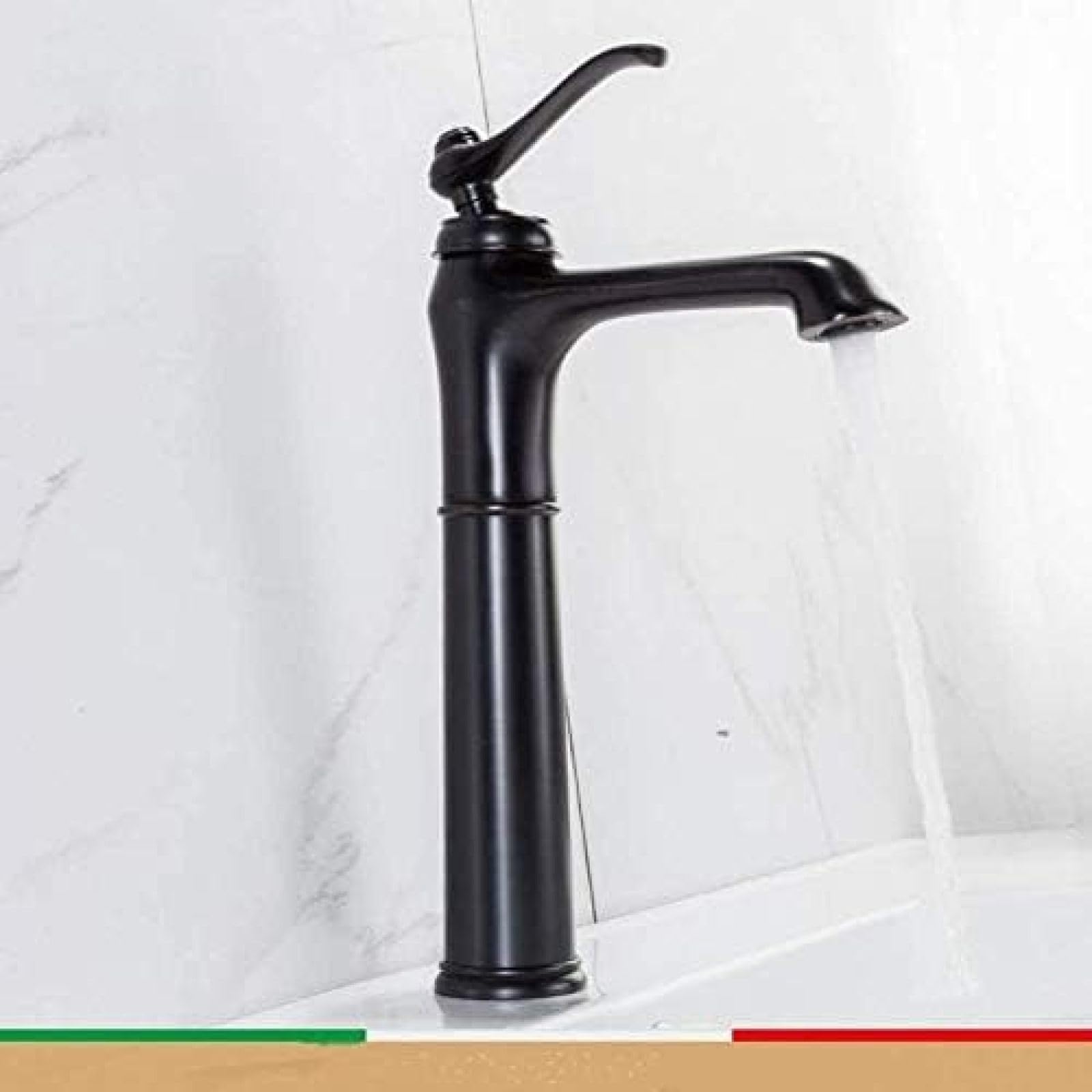 Robinet mitigeur cascade en laiton élégant pour lavabo de salle de bain